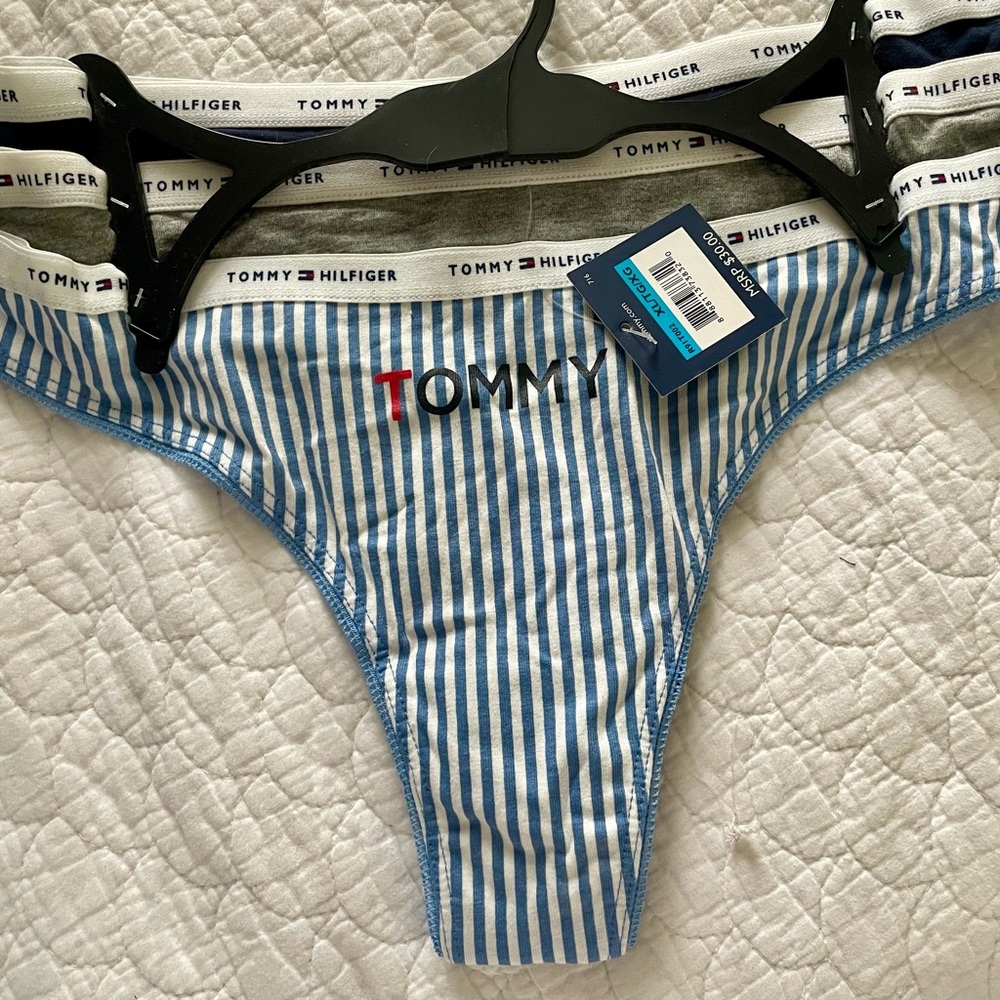 Tommy Hilfiger 3pk Thongs - XL